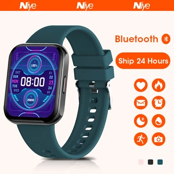 1,8-дюймовые Умные Часы Smartwatch Для Samsung iPhone Браслет Bluetooth Call 100 + Спортивные Фитнес-Часы Для Мужчин Женщин Full Touch