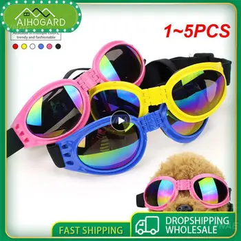 1 ~ 5ШТ Защитные очки для собак, складные Солнцезащитные Очки для собак, товары для домашних животных, очки для домашних животных, Кошка