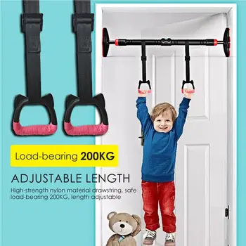1 комплект детских гимнастических колец, портативных колец для подтягивания в форме животных