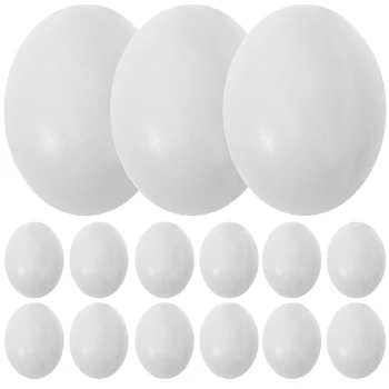 10 Шт Искусственных яиц, Декоративный Белок, Инструмент для разведения птиц, Мини-Пластиковая Имитация подарка-Бутафории