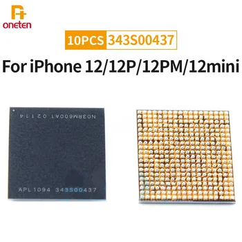 10 шт./лот Основная микросхема питания Large Big Power Supply Chip IC Module 343S00437 для iPhone 12 12Pro 12ProMax 12Mini