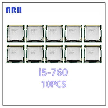 10ШТ i5-760 i5 760 Четырехъядерный процессор с частотой 2,8 ГГц, 8M 95W LGA 1156