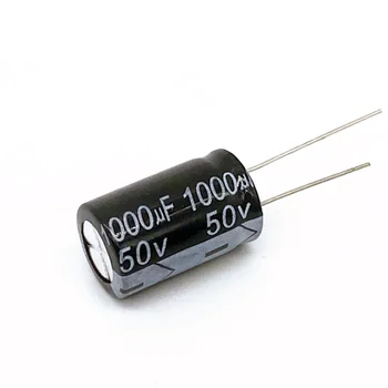 10шт высокого качества 50V1000UF 13*20 мм 1000UF 50V 13*20 Электролитический конденсатор