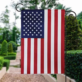 12,5x18,5 Дюймов Украшение Американского флага Флаг Баннер Открытый Дом Двор Патио Домашний декор Двусторонний Маленький Флаг флаг