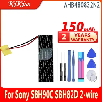 150 мАч KiKiss Мощный Новый Аккумулятор AHB480832N2 Для Sony SBH90C SBH82D Аккумулятор 80 мАч Полная Замена Batterie 2-проводной + инструменты