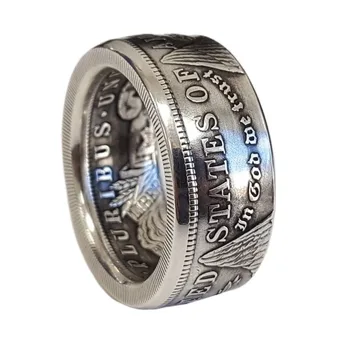 1ШТ Индивидуальные креативные кольца с буквами для мужчин и женщин в Европе и Америке Кольца в стиле панк Модные украшения для вечеринок