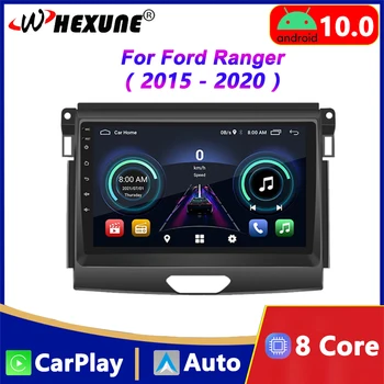 2 Din Carplay Android12 Автомобильный Радио Мультимедийный Плеер Авто Стерео GPS Навигация Для Ford Ranger 2015-2020 Беспроводное Головное Устройство 2din