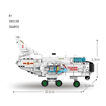202119-128 авиационные культурные инновации истребитель вертолет транспортный самолет модель головоломки в сборе строительный блок игрушка