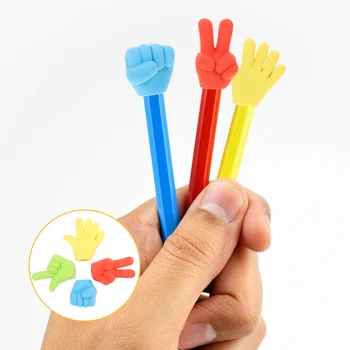 24 шт. ластик, забавные ластики, студенческие мини-игрушки для детей, мини-футляр для моделирования пальцев, мультфильм