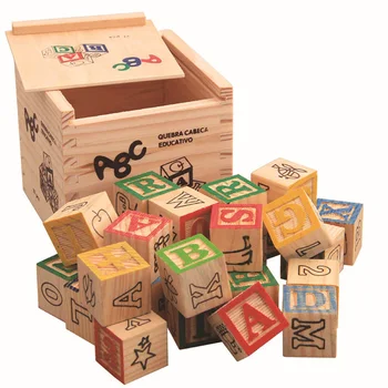 27 шт Детских деревянных кубиков с алфавитом, игрушки для укладки букв, строительные блоки, развивающие игрушки для раннего обучения, декор детской комнаты