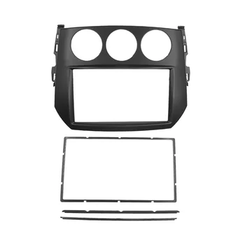 2Din Автомобильный стерео Радиоприемник для Mazda MX-5 MX5 Miata 2005 + Панель Видео DVD-плеера приборной панели, Монтажная отделка рамы