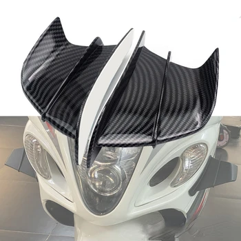 2шт Подходит для Дооснащения мотоцикла Dukadi Spring Wind Yamaha Ninja Ветрозащитным Боковым Спойлером с Фиксированным Ветрозащитным Крылом