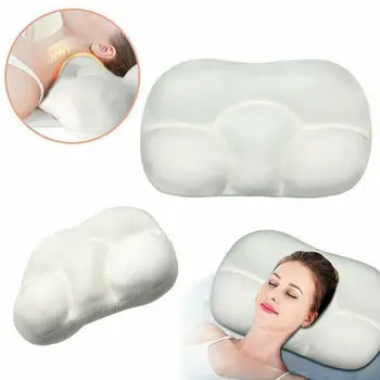3d Многофункциональная подушка для сна с поддержкой шеи, Дышащие эластичные подушки от боли в шее, Массажная подушка для облегчения шеи, моющаяся, Высокая T4c3