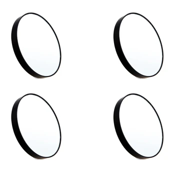 4 Шт 10-кратное Увеличительное Зеркало С Двумя присосками Инструменты для макияжа Круглое Зеркало Большое Зеркало с Десятикратным увеличением