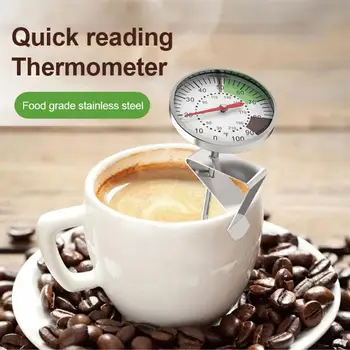 5-дюймовый термометр для кофе с молоком, термометр для вспенивания с мгновенным считыванием, Оптовый термометр с циферблатом, Горячий высококачественный термометр