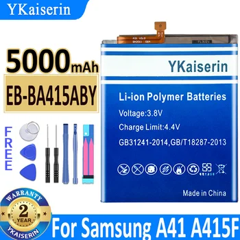 5000 мАч YKaiserin Замена аккумулятора Samsung для Galaxy A41 A415F EB-BA415ABY Подлинный Телефон Bateria + Трек-код