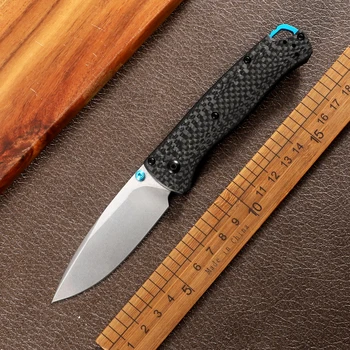 535 складной нож логотип S90V лезвие из углеродного волокна ручка карманный инструмент для выживания EDC кухня кемпинг охота приключения на открытом воздухе нож