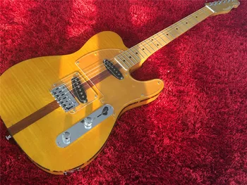 6-струнная желтая гитара Mad Cat TL; Could Hohner;