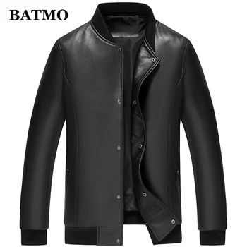 BATMO 2024 новое поступление, высококачественные повседневные тонкие куртки из натуральной овчины, мужские куртки из натуральной кожи AL38