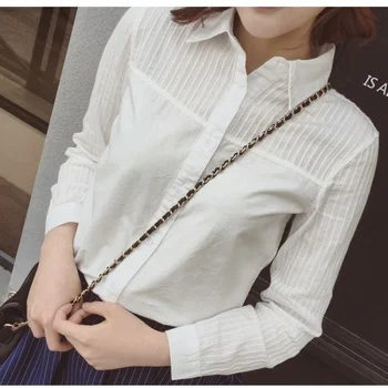 blusa social feminina manga longa plus size botões estampa botao brasil camisa feminina branca de manga comprida formal blusas