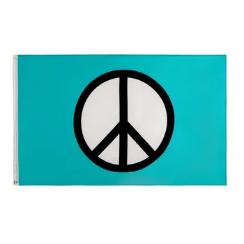Candiway волна флаг мира во всем мире Баннер Латунная петлица 90*150 см Гевара Развевающиеся флаги мира Украшение