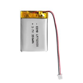 EEMB 702030 3,7 В Lipo Аккумулятор емкостью 350 мАч Литий-полимерный аккумулятор для GPS-навигатора MP5 Bluetooth Динамик Камера видеорегистратор