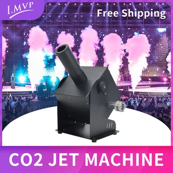 I.MVP 4Pcs 12x3w CO2 Струйная Машина Co2 Cryo Jet Canon Stage Effect Co2 Противотуманная Машина Со Свободным Газовым Шлангом длиной 3 м для Освещения Сцены DJ