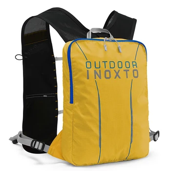 INOXTO, Гидратационный жилет для бега по пересеченной местности, рюкзак для бега, мужские сверхлегкие плечи, Женский Водонепроницаемый рюкзак для альпинизма на открытом воздухе