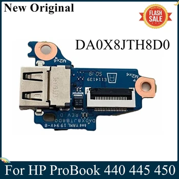 LSC Для HP ProBook 440 445 450 455 G6 G7 Плата питания USB DA0X8JTB8D0 L44578-001 100% Протестирована Быстрая доставка