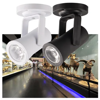 LTOON Светодиодные небольшие прожекторы Магазин одежды выставочный зал фоновый настенный потолочный светильник высокого класса COB потолочный светильник track light