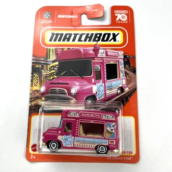 Matchbox Cars ICE CREAM KING 1/64 Металлическая коллекция литых под давлением игрушечных автомобилей из сплава