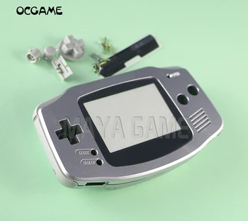 OCGAME Новый полноразмерный чехол в виде ракушки + Экранный объектив + кнопка с наклейкой и винты для консоли Gameboy Advance GBA