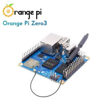 Orange Pi Zero 3 2 ГБ 4 ГБ оперативной памяти Allwinner H618 WiFi + BT5.0 Gigabit LAN Мини-ПК с открытым исходным кодом Zero3 Development Board