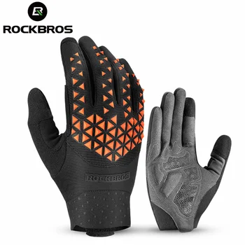 Rockbros оптом Демисезонные Велосипедные Перчатки MTB Перчатки Велосипедные Перчатки с длинными пальцами Com table Cycling S275
