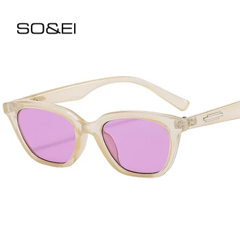 SO & EI Модные женские солнцезащитные очки класса люкс 