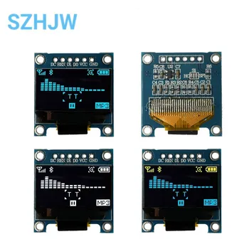 SSD136 0,96 Дюймов 6Pin 12864 SPI IIC I2C Цифровой OLED ЖК-Дисплей Модульная Плата Для Arduino 51 SMT32 Drive Желтый Синий Белый