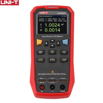 UNI-T UT622A UT622C UT622E Высокоточный измеритель LCR Промышленный ручной тестер емкости сопротивления