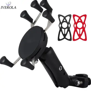 Univerola, Руль для мотоцикла, держатель для телефона, поддержка велосипеда с силиконовой лентой, X-Styl для смартфона Gopro, держатель GPS