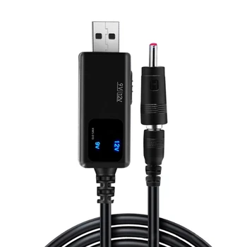 USB к 9V 12V 3,5 1,35 мм Разъем Адаптера для Маршрутизатора Динамик USB-Концентратор Оптом