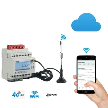 Wifi Счетчик кВтч Rs485 Коммуникационный 3-фазный счетчик энергии на Din-рейке Iot Energi Meter