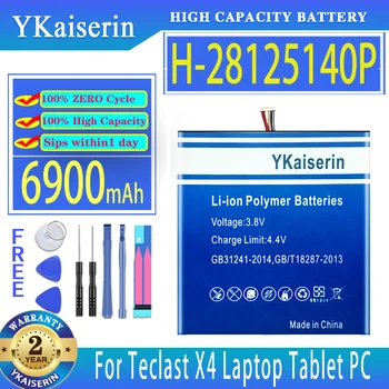 YKaiserin Аккумулятор H-28125140P H28125140P 6900 мАч Для Ноутбука Teclast X4 Tablet PC Аккумулятор 7-Проводные Штекерные Батареи