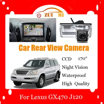Автомобильная камера заднего вида для Lexus GX470 J120 2002 ~ 2009 Водонепроницаемая CCD Full HD Резервная парковочная камера ночного видения