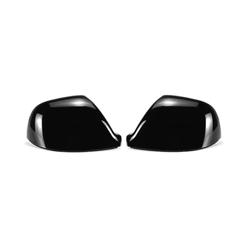 Автомобильная Яркая Черная Боковая Крышка Зеркала заднего Вида, Прямая Крышка зеркала для VW Transporter T5 T5.1 2010-2015 T6 2016-2019