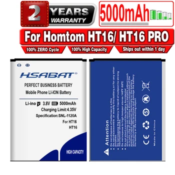 Аккумулятор HSABAT 5000 мАч для HOMTOM HT16 для аккумуляторов HOMTOM HT16 Pro