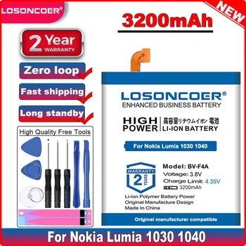 Аккумулятор LOSONCOER 3200 мАч BV-F4A для Nokia Lumia 1030 1040 McLaren