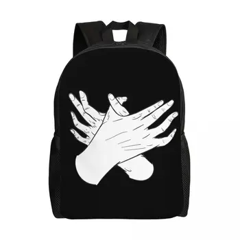 Албанский рюкзак для ноутбука, мужская и женская модная сумка для школы, студента колледжа, сумка албанской гордости
