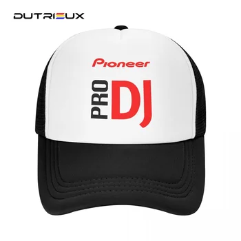 Бейсбольная кепка модного бренда Pioneer DJ Pro, Дышащая Мужская Женская Летняя кепка из сетки Htas