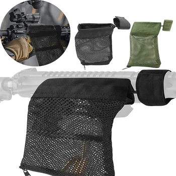 Боеприпасы, латунный ловец снарядов, Сетчатая ловушка, сумка из нейлоновой сетки, черная сумка для сбора охотничьих патронов, сумка для военного снаряжения