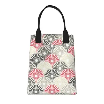 Большая модная сумка для покупок в японском стиле с ручками, многоразовая хозяйственная сумка из прочной винтажной хлопчатобумажной ткани
