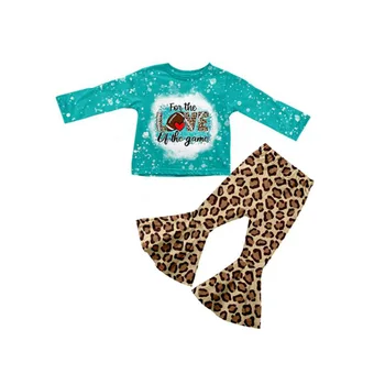 Бутик детской одежды для любителей игр, леопардовые брюки-клеш с принтом 